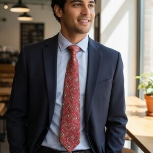 CHANEL Authentic Silk Tie MADE IN ITALY